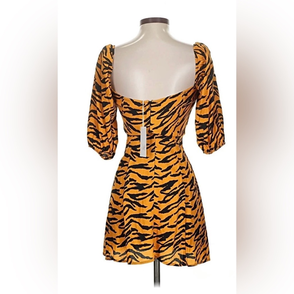 🔥 Reformation Kopa Tigress Cocktail Mini Dress 🔥 - Picture 3 of 9